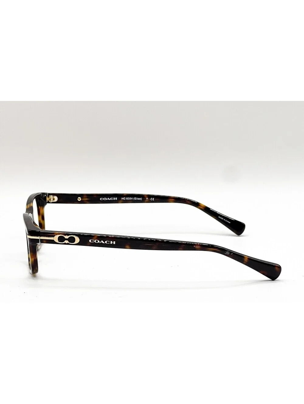 Coach HC 6054 5001 Dark Tortoise Full Rim Authentic Eyeglass Frames 50-16
